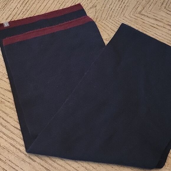 Mens navy scarf L & CO - Picture 2 of 4